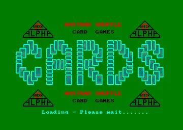 Amstrad Shuffle (UK) (1986) screen shot title